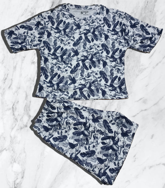 Co-Ords Print Shots & Crop Tee