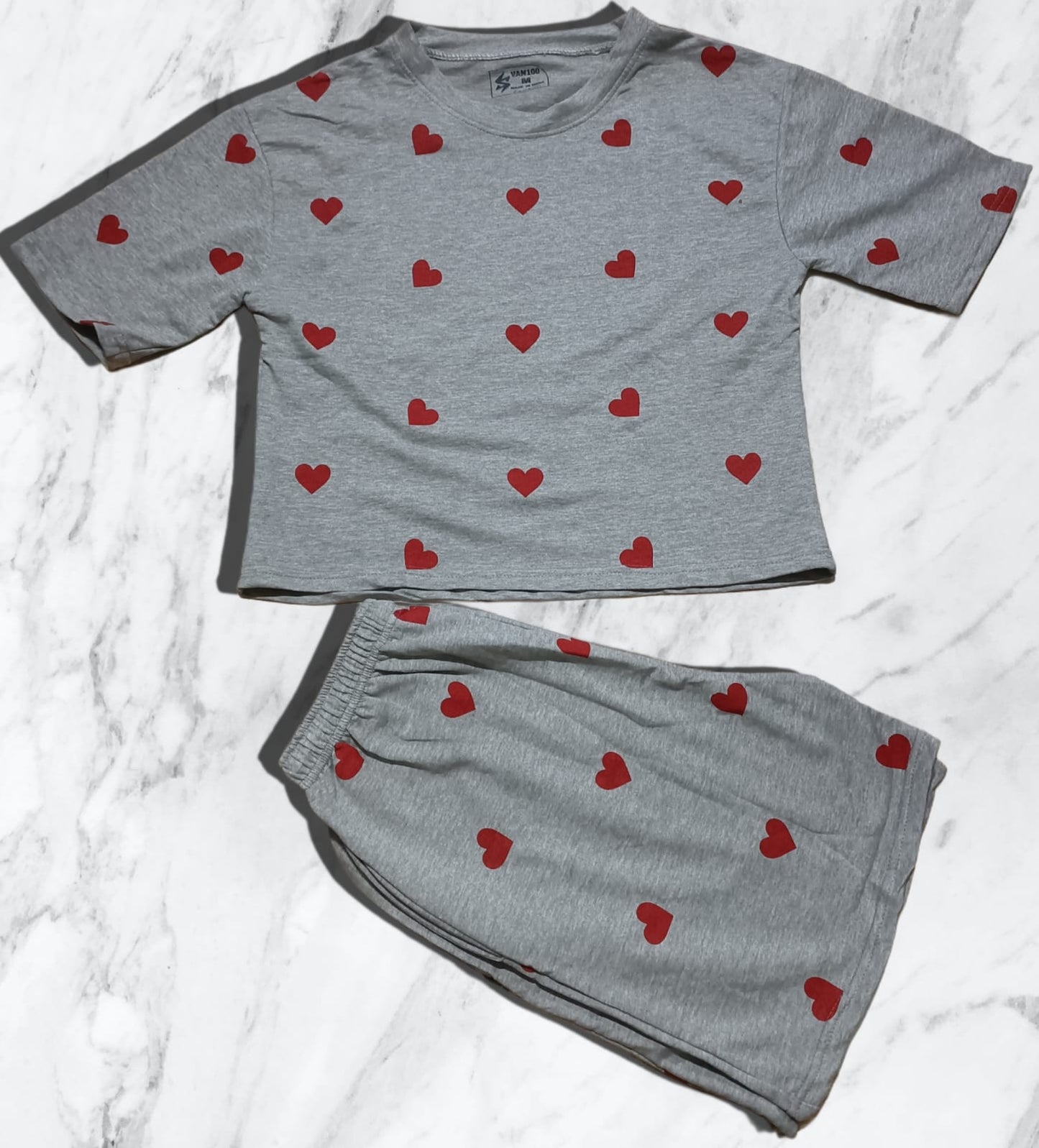 Co-Ords Print Shots & Crop Tee