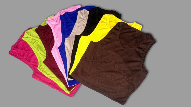 Sleeveless V-Neck Crop Top