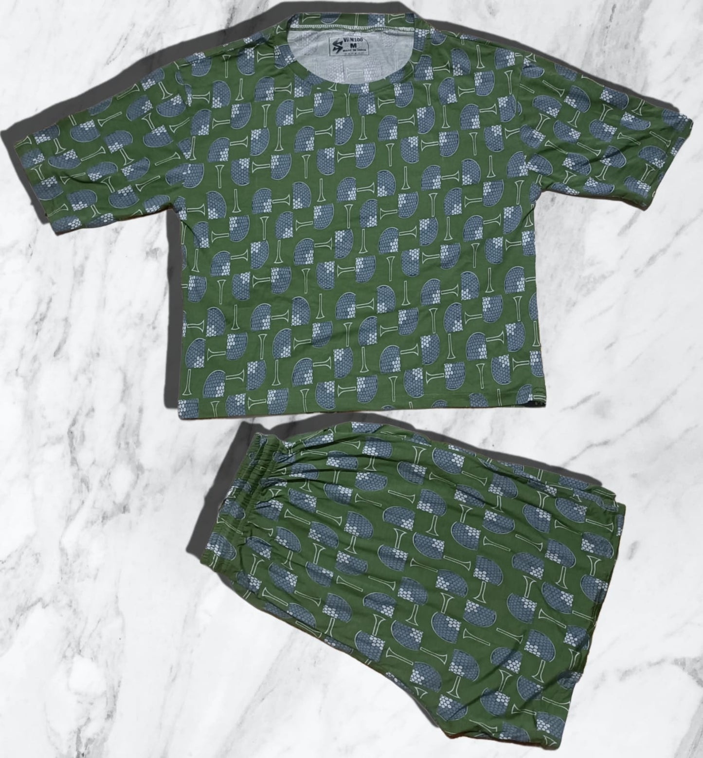 Co-Ords Print Shots & Crop Tee